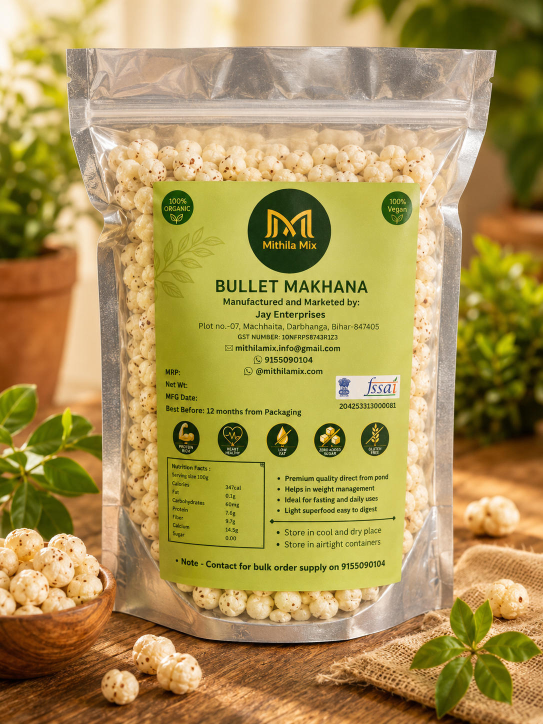 foxnuts (makhana)